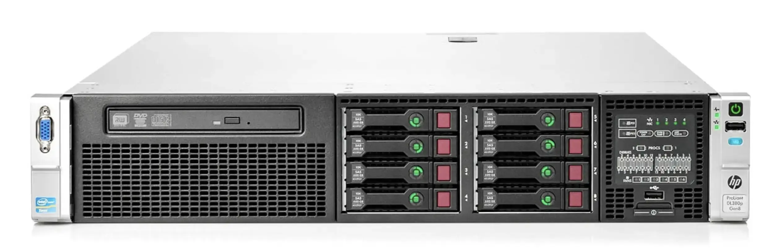 HP Proliant DL380p Gen8 Server